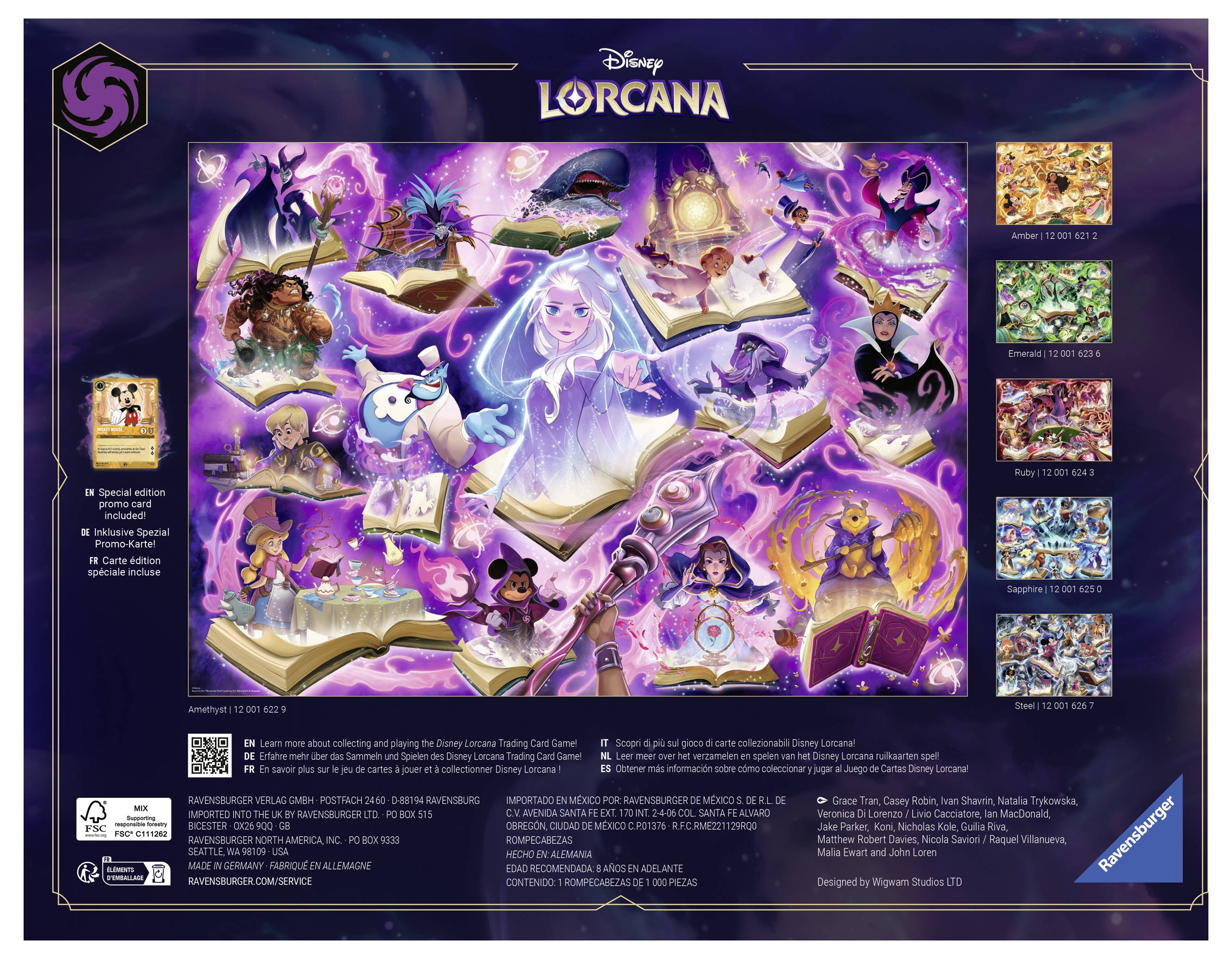 Erwachsenenpuzzle 1000 Teile - Disney Lo 12001622 1St.