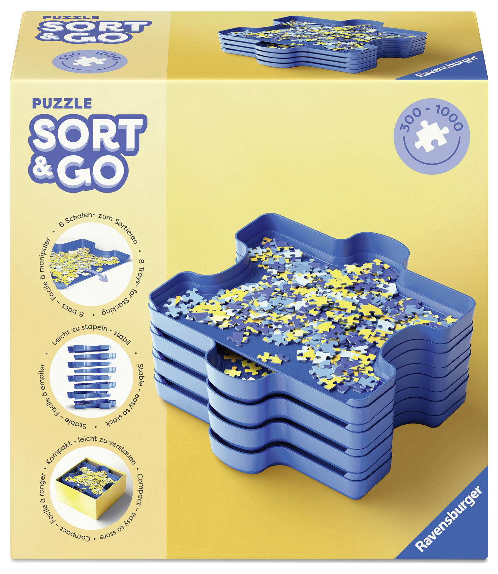 Ravensburger Puzzlezubehör - Puzzle Sort & Go 12001674 1St.