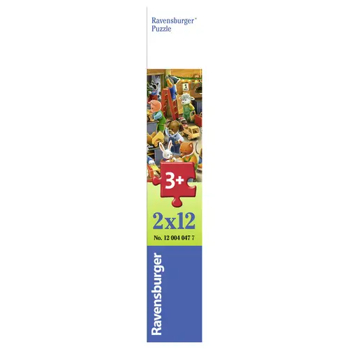 Kinderpuzzle 2x12 Teile - Weihnachtswerk 12004047 1St. Kinderpuzzle 2x12 Teile - Weihnachtswerk 12004047 1St.