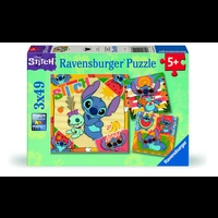 Kinderpuzzle 3x49 Teile - Disney Stitch 12004114 1St. Kinderpuzzle 3x49 Teile - Disney Stitch 12004114 1St.