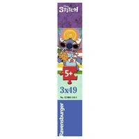 Kinderpuzzle 3x49 Teile - Disney Stitch 12004114 1St. Kinderpuzzle 3x49 Teile - Disney Stitch 12004114 1St.