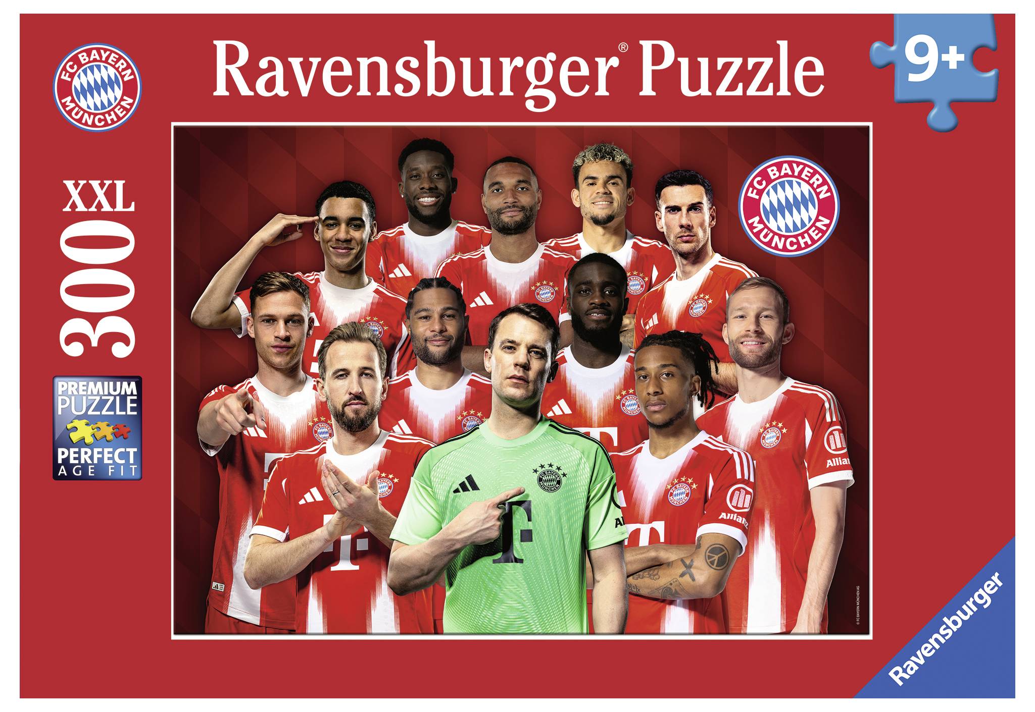 Kinderpuzzle 300 Teile - FC Bayern Münch 12004146 1St.