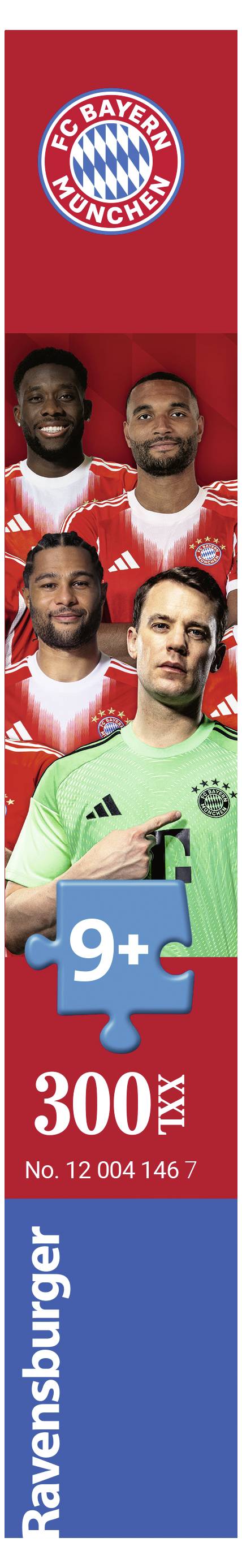 Kinderpuzzle 300 Teile - FC Bayern Münch 12004146 1St.