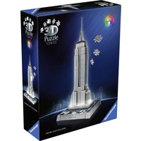 Ravensburger 3D Puzzle Iconics: Empire State Building mit LED 12008026 1St. Ravensburger 3D Puzzle Iconics: Empire State Building mit LED 12008026 1St.