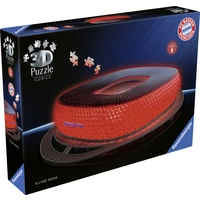 Ravensburger 3D Puzzle Iconics: Allianz Arena mit LED 12008033 1St. Ravensburger 3D Puzzle Iconics: Allianz Arena mit LED 12008033 1St.