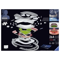 Ravensburger 3D Puzzle Iconics: Allianz Arena mit LED 12008033 1St. Ravensburger 3D Puzzle Iconics: Allianz Arena mit LED 12008033 1St.