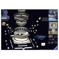Ravensburger 3D Puzzle Iconics: Kolosseum Rom mit LED 12008034 1St. Ravensburger 3D Puzzle Iconics: Kolosseum Rom mit LED 12008034 1St.