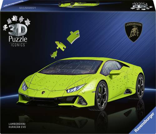 Ravensburger 3D Puzzle Iconics: Lamborghini Huracán EVO 12008037 1St.