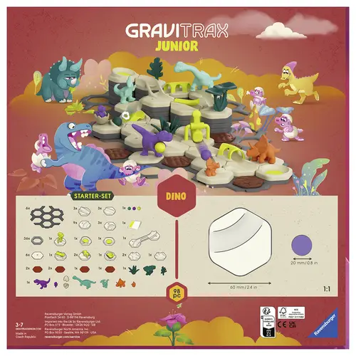 Ravensburger 24586 GraviTrax Junior - Starter-Set L Dino Ravensburger 24586 GraviTrax Junior - Starter-Set L Dino
