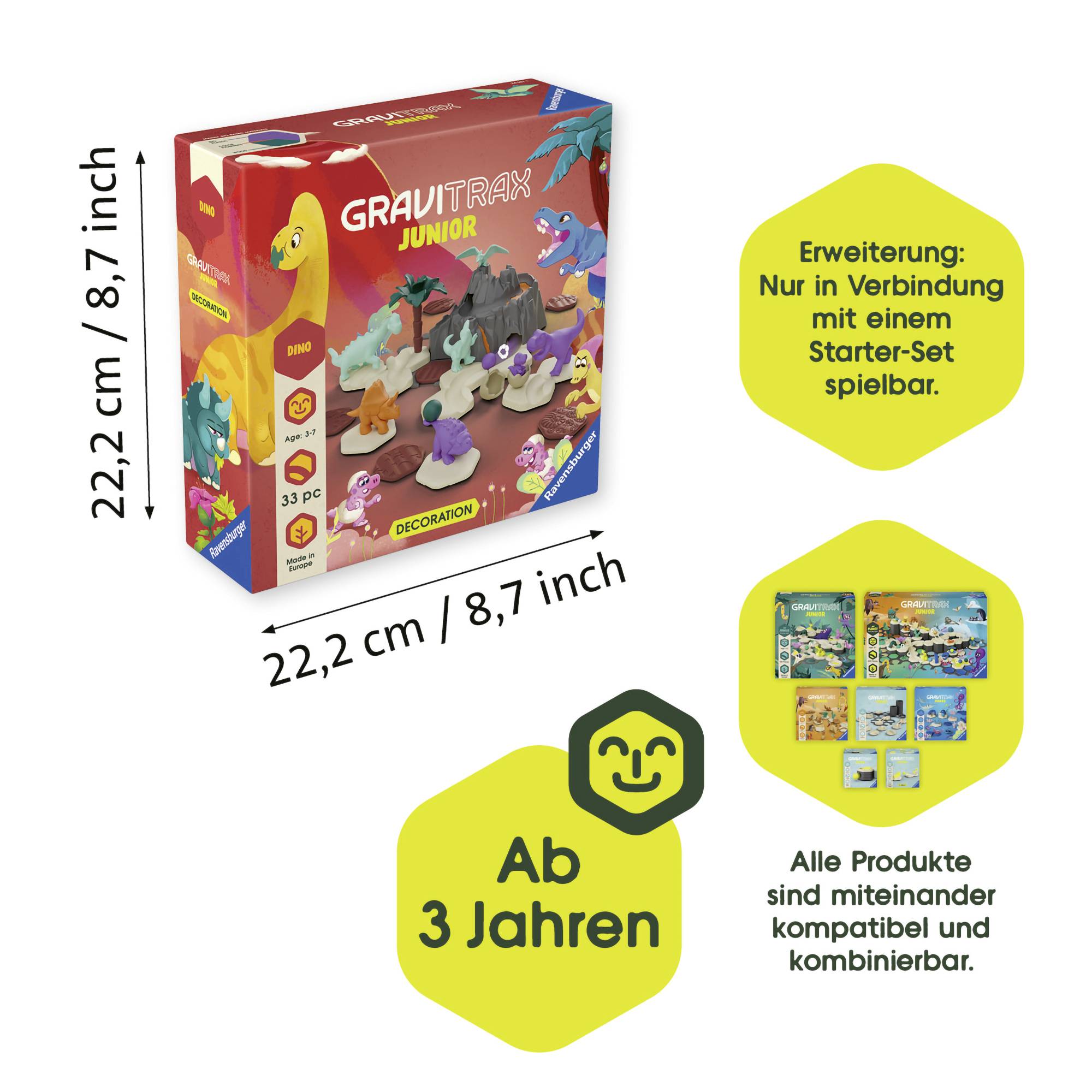 Ravensburger 24587 GraviTrax Junior - Extension Dino