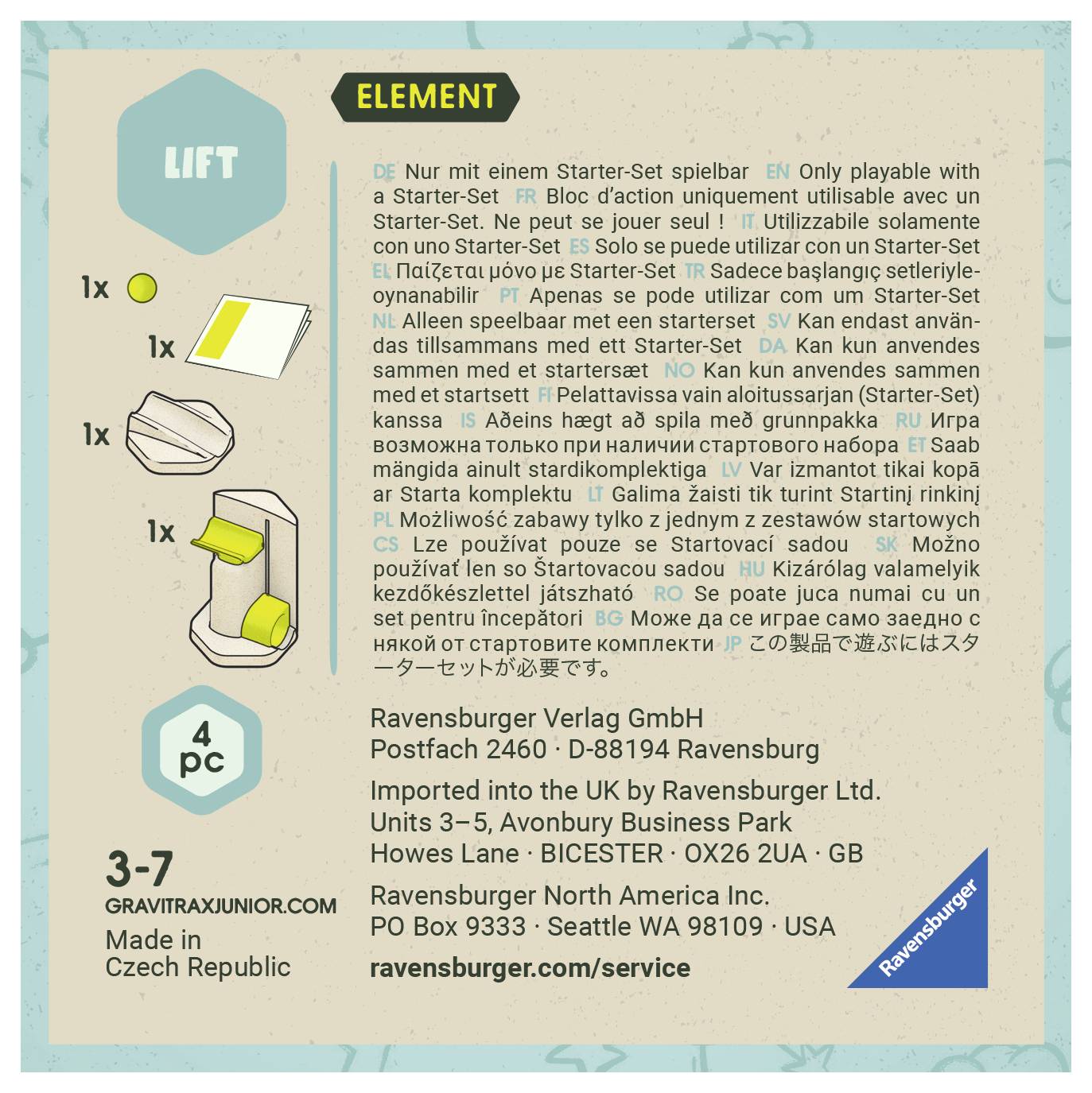 Ravensburger 24588 GraviTrax Junior - Element Lift