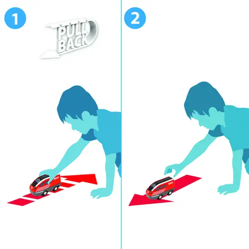 Brio 63610200 Schnellzug mit Wagon Brio 63610200 Schnellzug mit Wagon