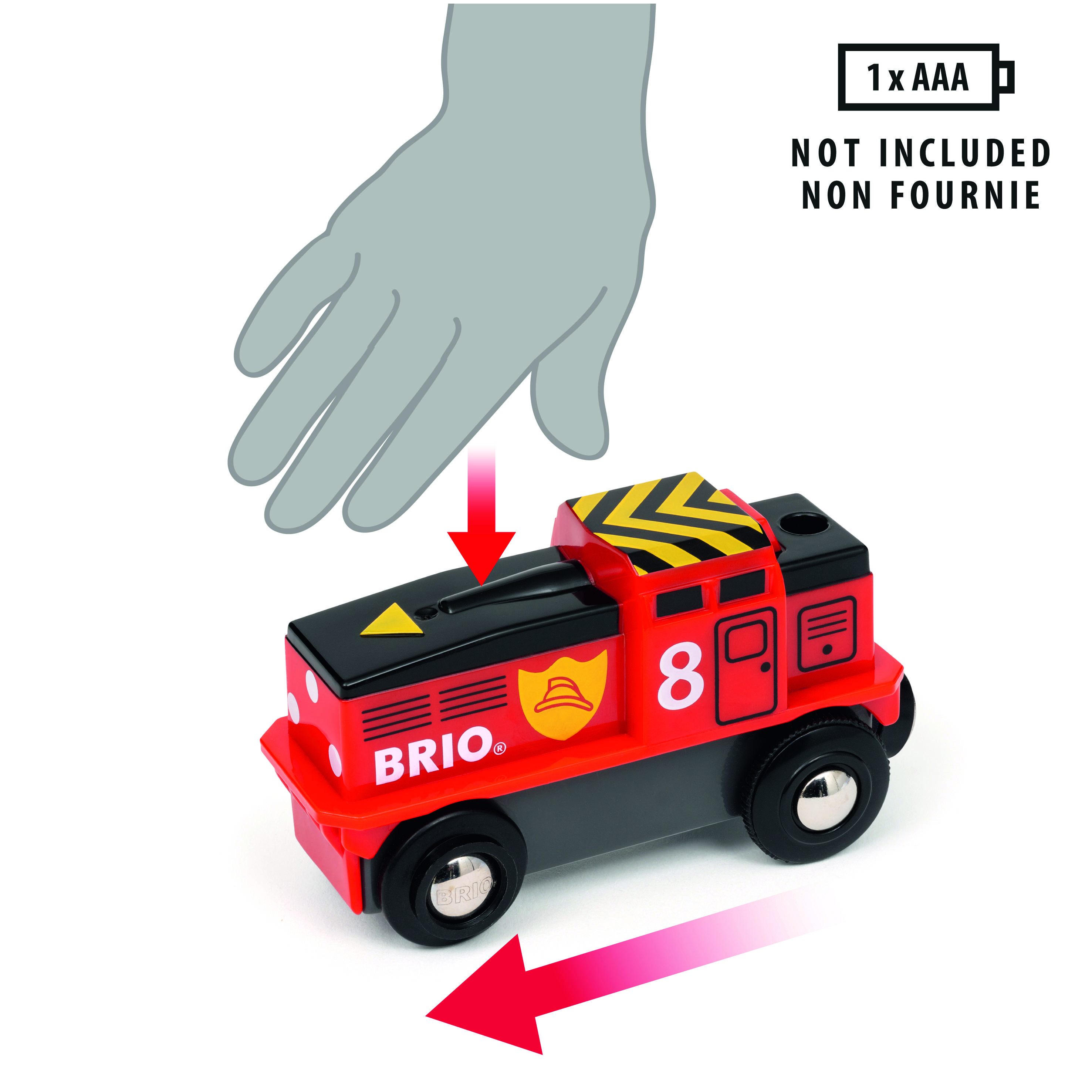 Brio 63611400 Schienenpaket Berg und Tal