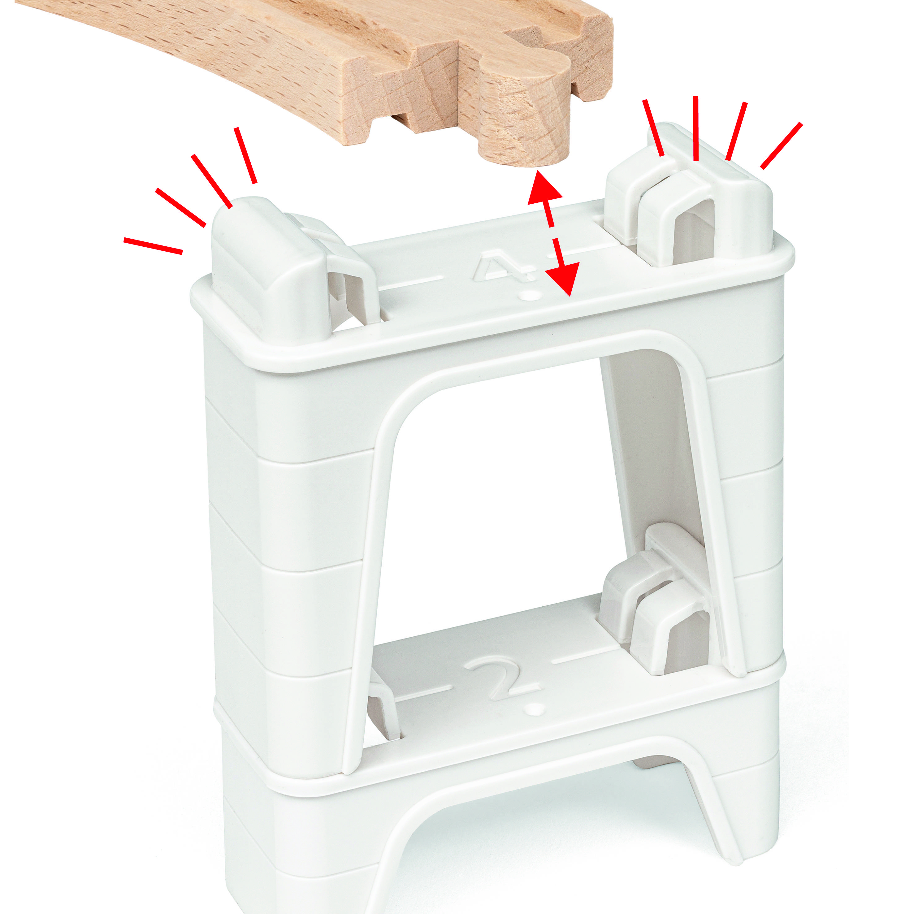 Brio 63611400 Schienenpaket Berg und Tal