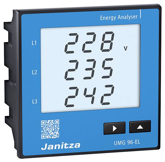 Janitza UMG 96-EL, 24-90V (UL) Energieanalysator