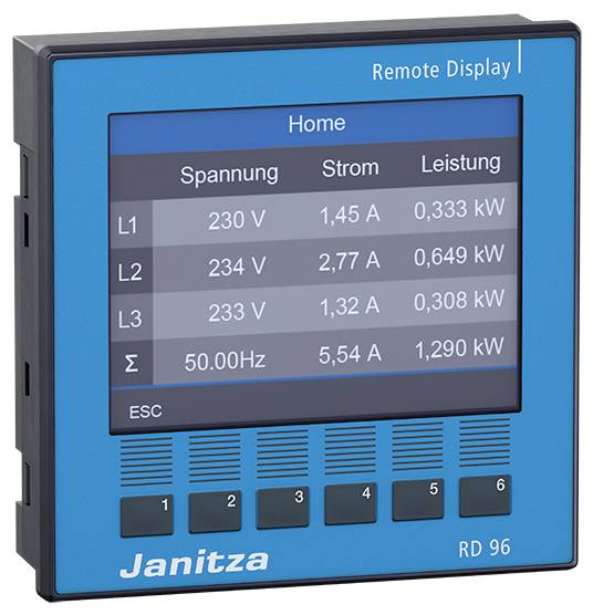 Janitza RD 96 für UMG 800 / UMG 801 Digitalanzeige