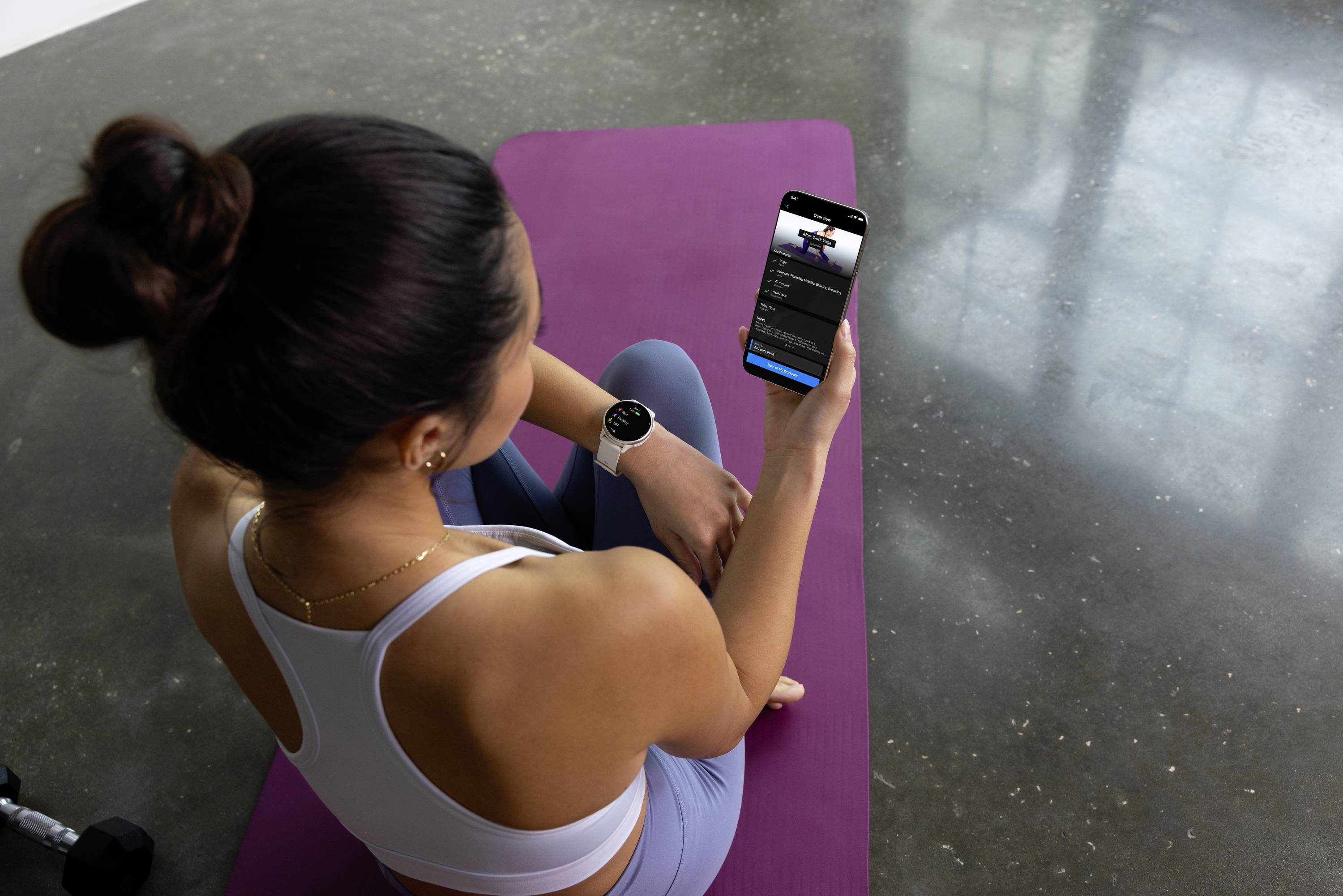 Garmin VIVOACTIVE® 6 Smartwatch Lunar Pearl