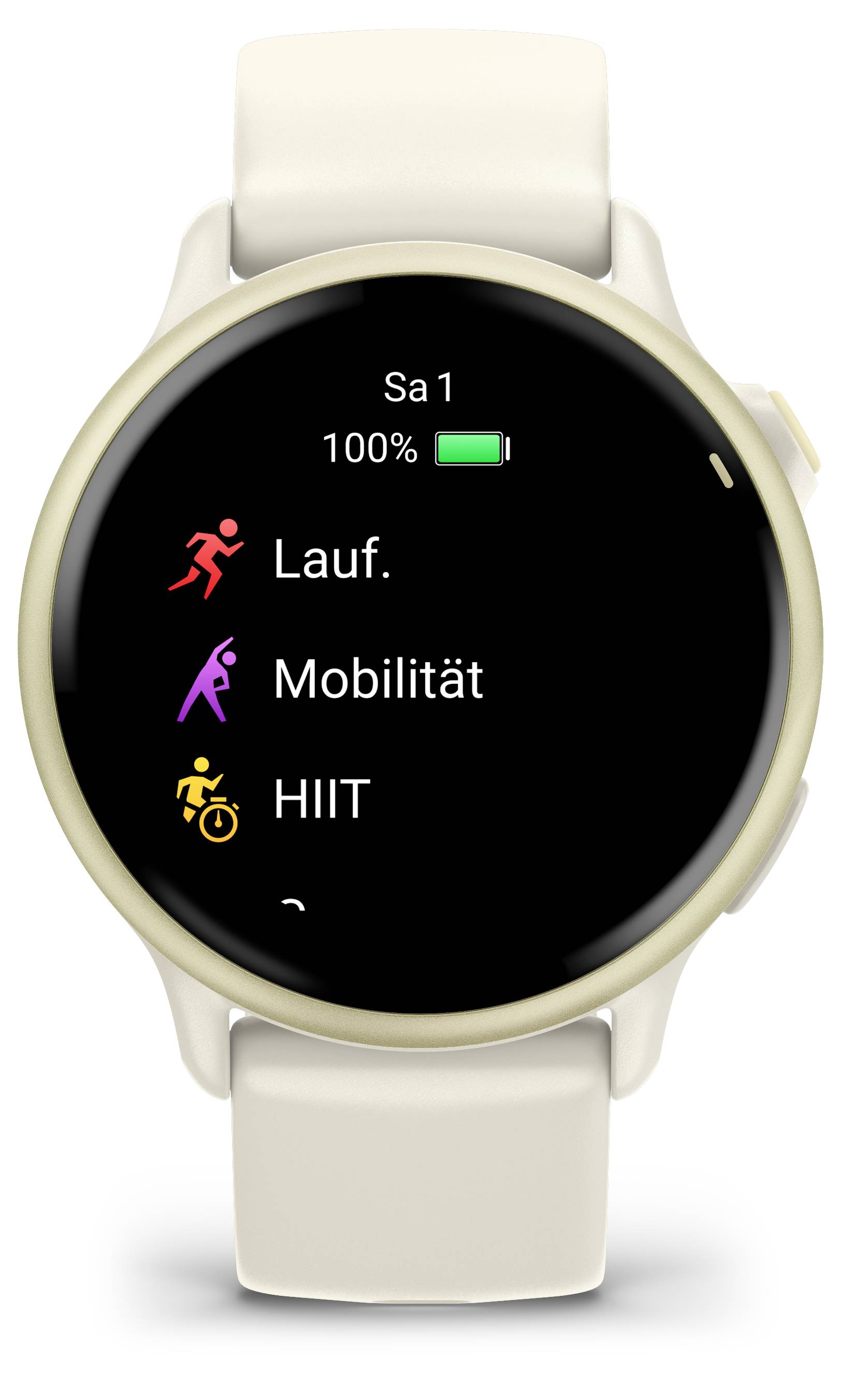 Garmin VIVOACTIVE® 6 Smartwatch Lunar Pearl