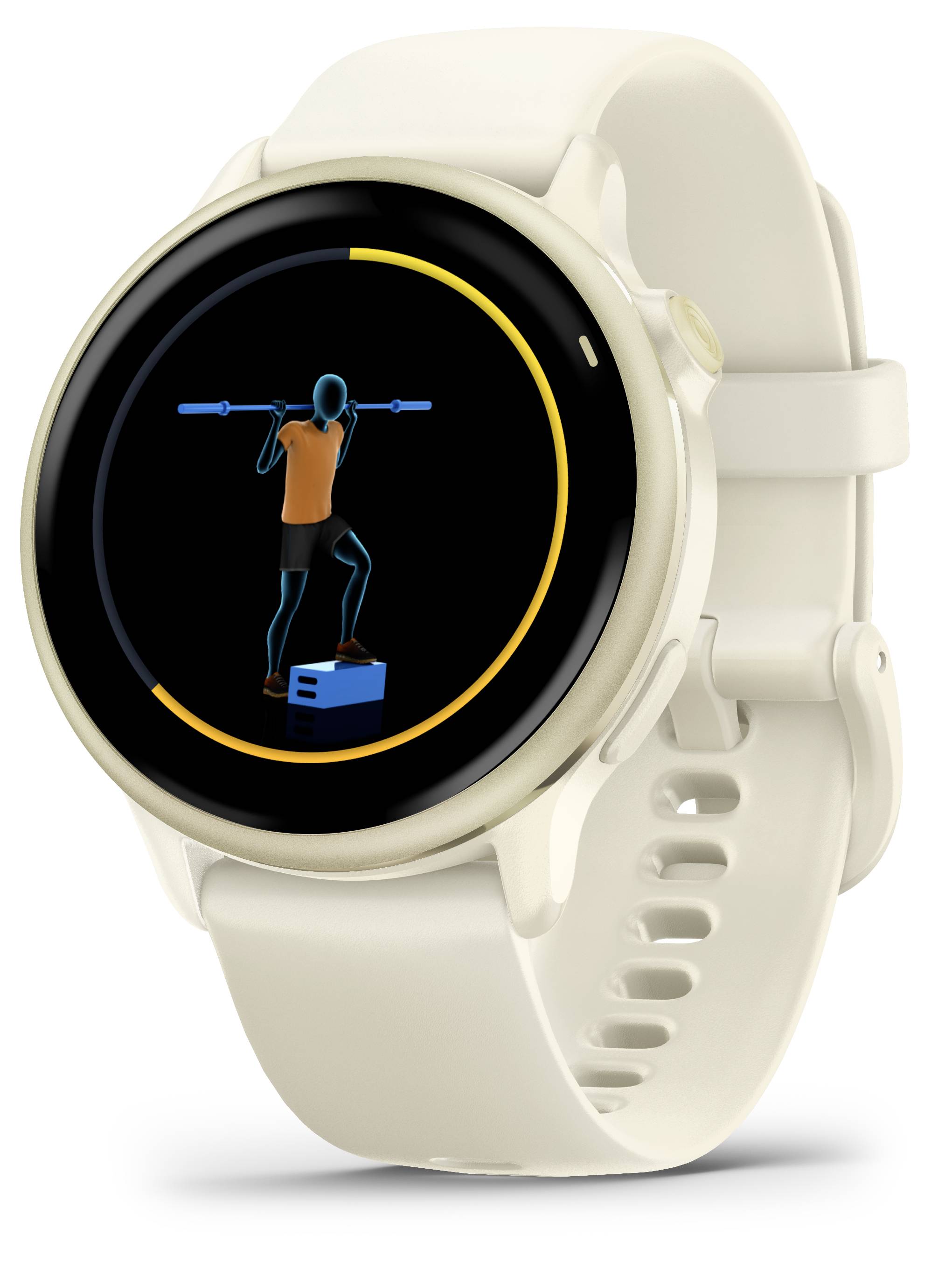 Garmin VIVOACTIVE® 6 Smartwatch Lunar Pearl