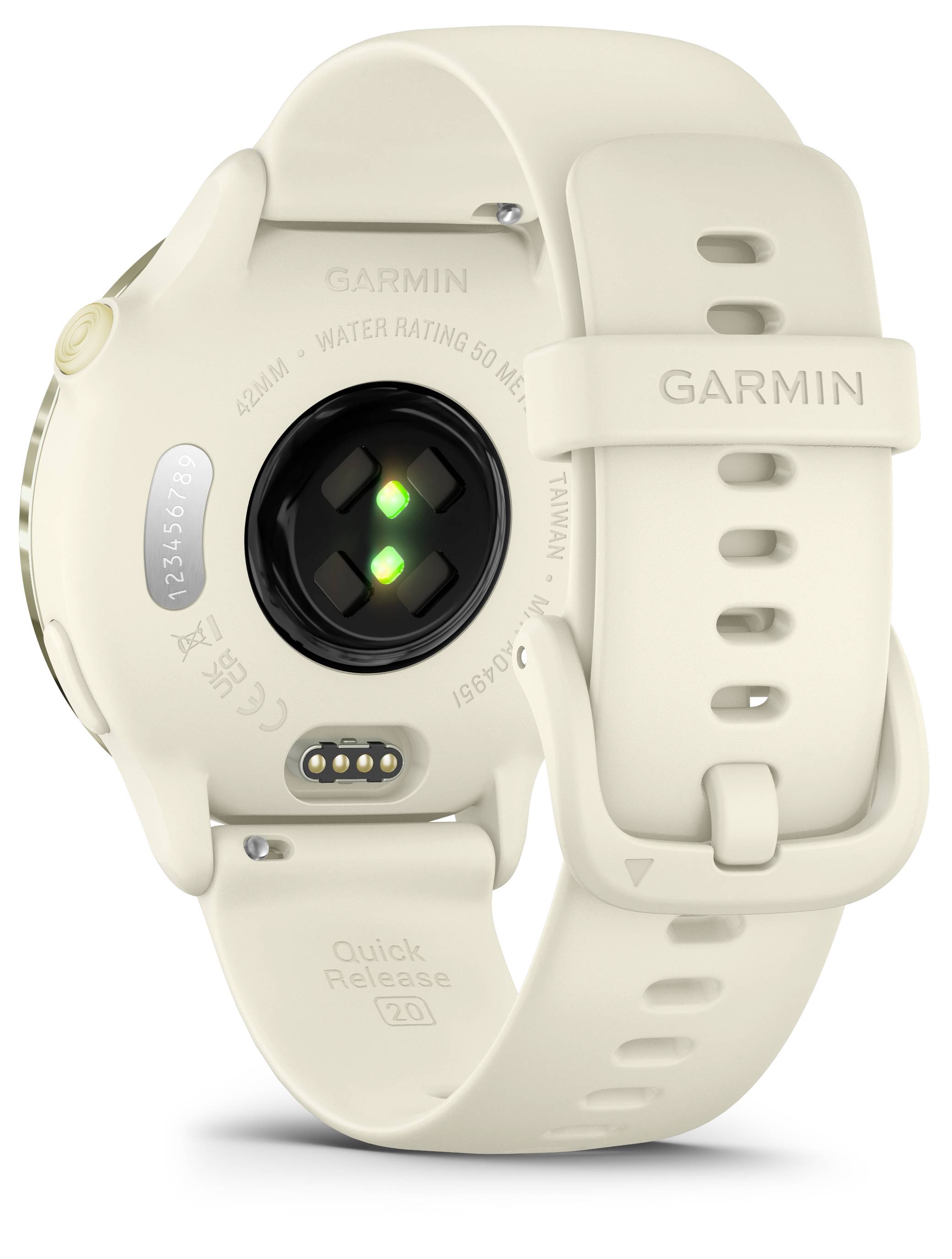 Garmin VIVOACTIVE® 6 Smartwatch Lunar Pearl