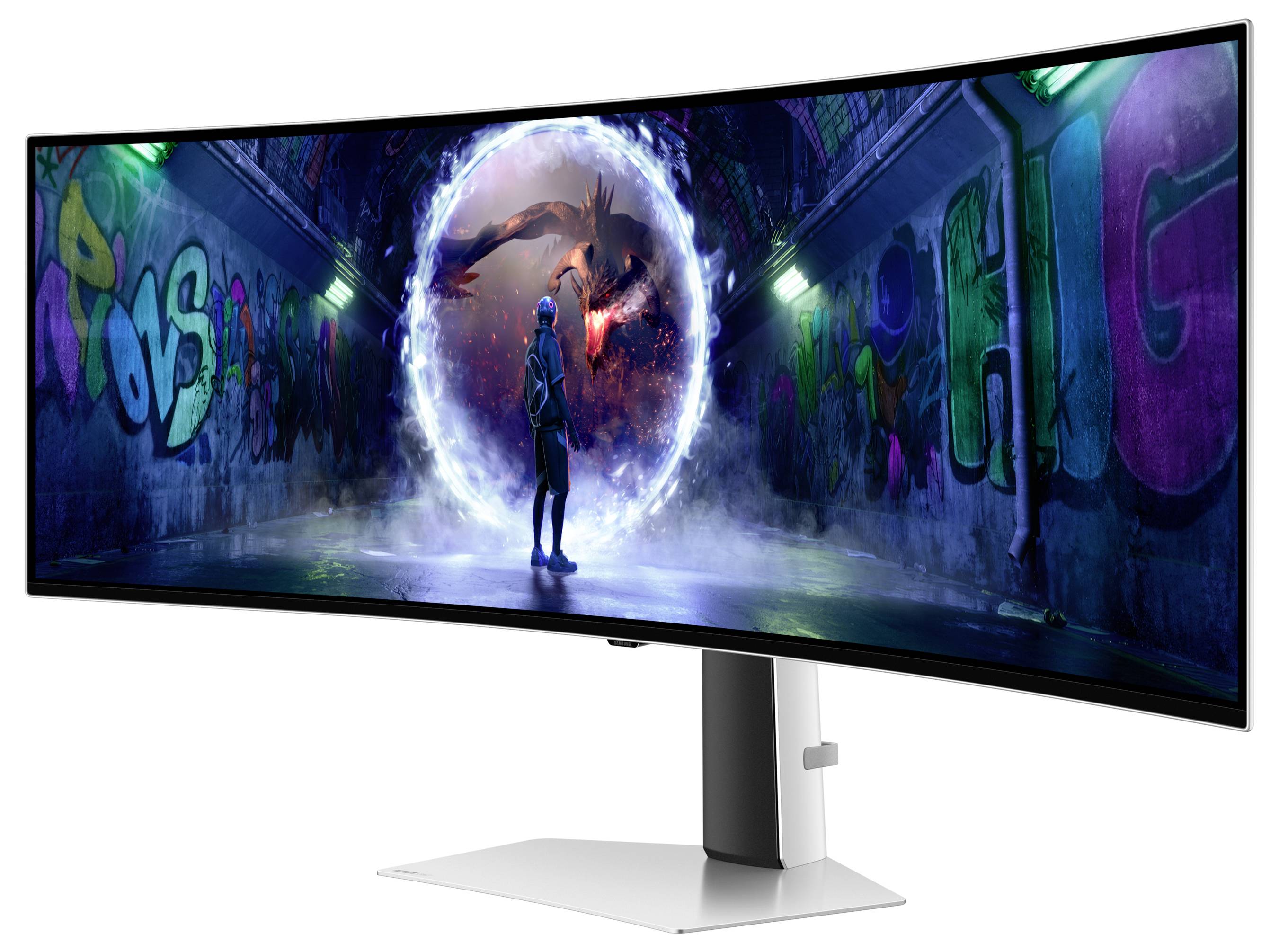 Samsung LS49DG934 LED-Monitor EEK G (A - G) 124.5cm (49 Zoll) 5120 x 1440 Pixel 32:9 0.03 ms OLED