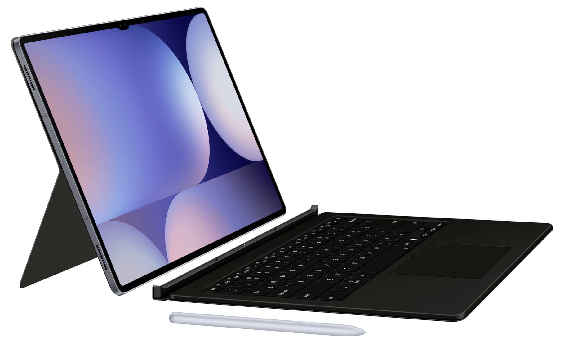 Samsung Cover Keyboard S10U S9U Black Tablet-Tastatur mit Hülle