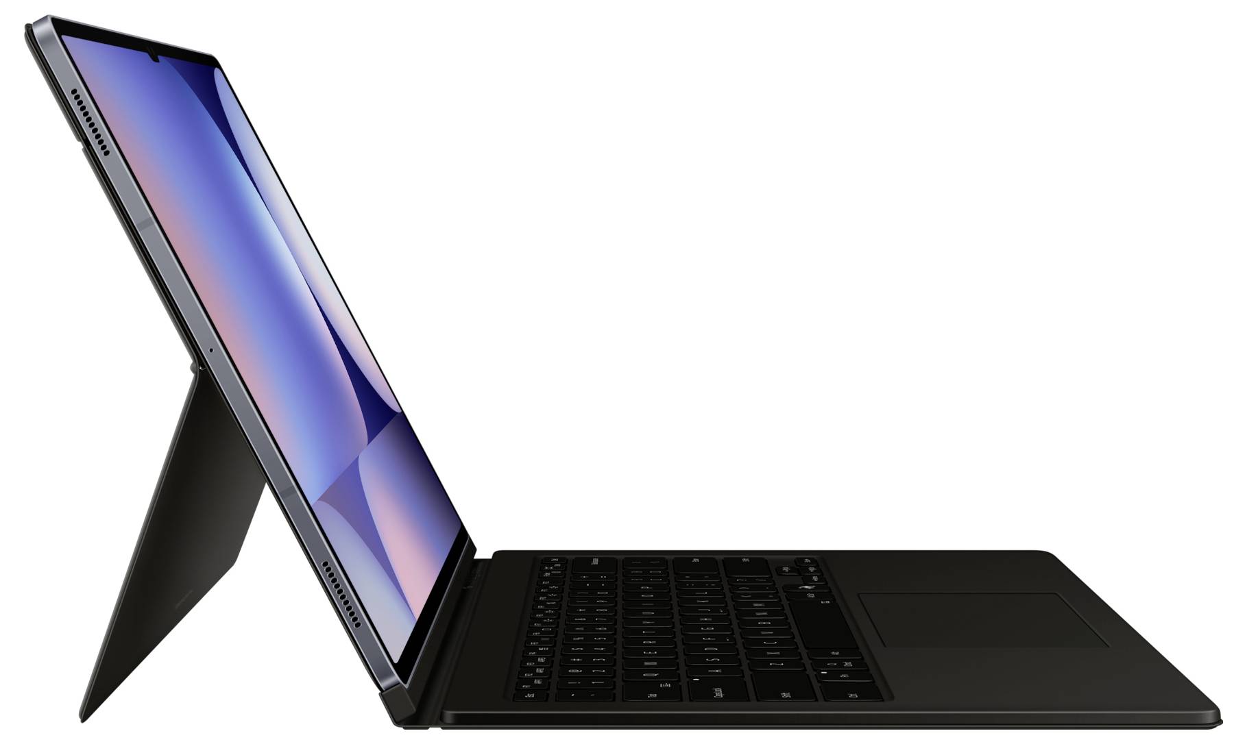 Samsung Cover Keyboard S10U S9U Black Tablet-Tastatur mit Hülle