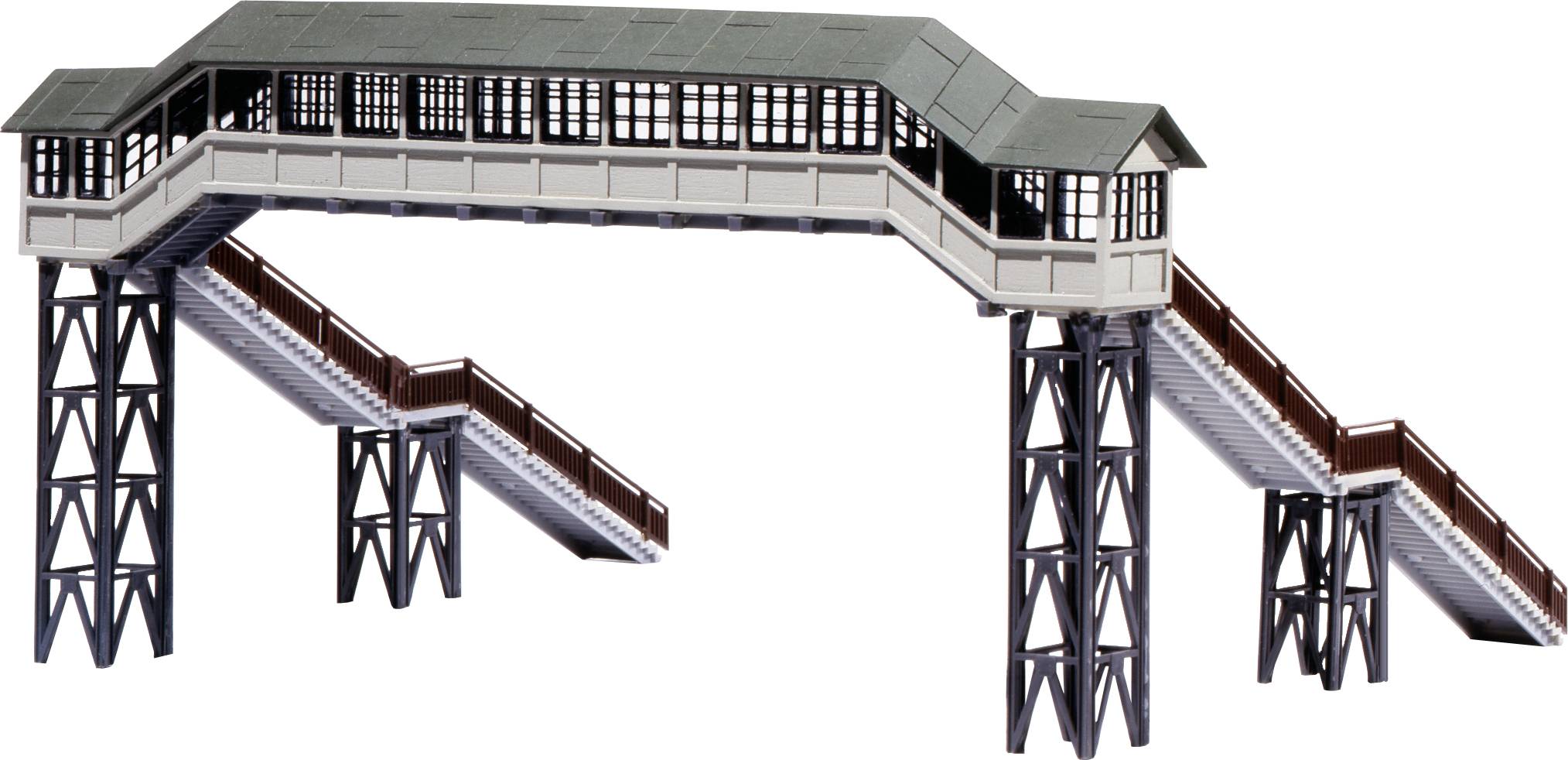 Faller 120198 H0 Überdachte Fußgängerbrücke