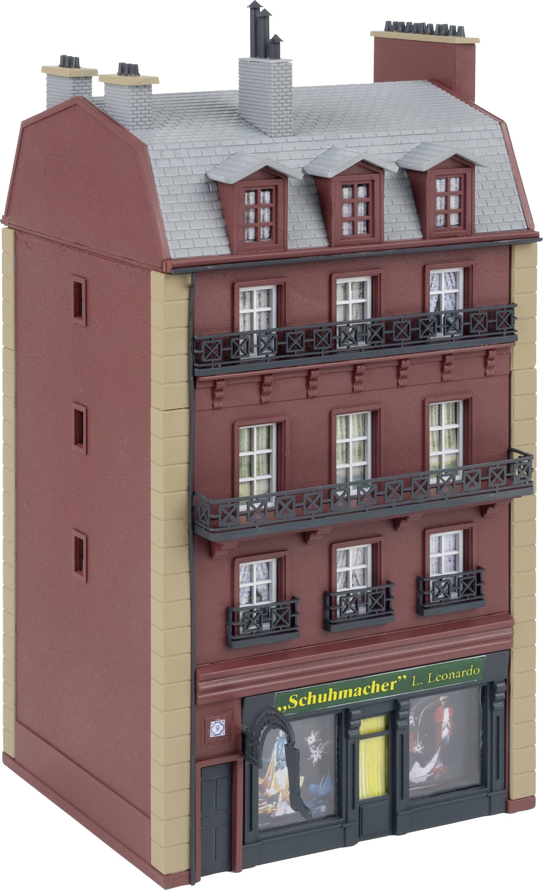 Faller 130713 H0 Stadthaus, 4-stöckig