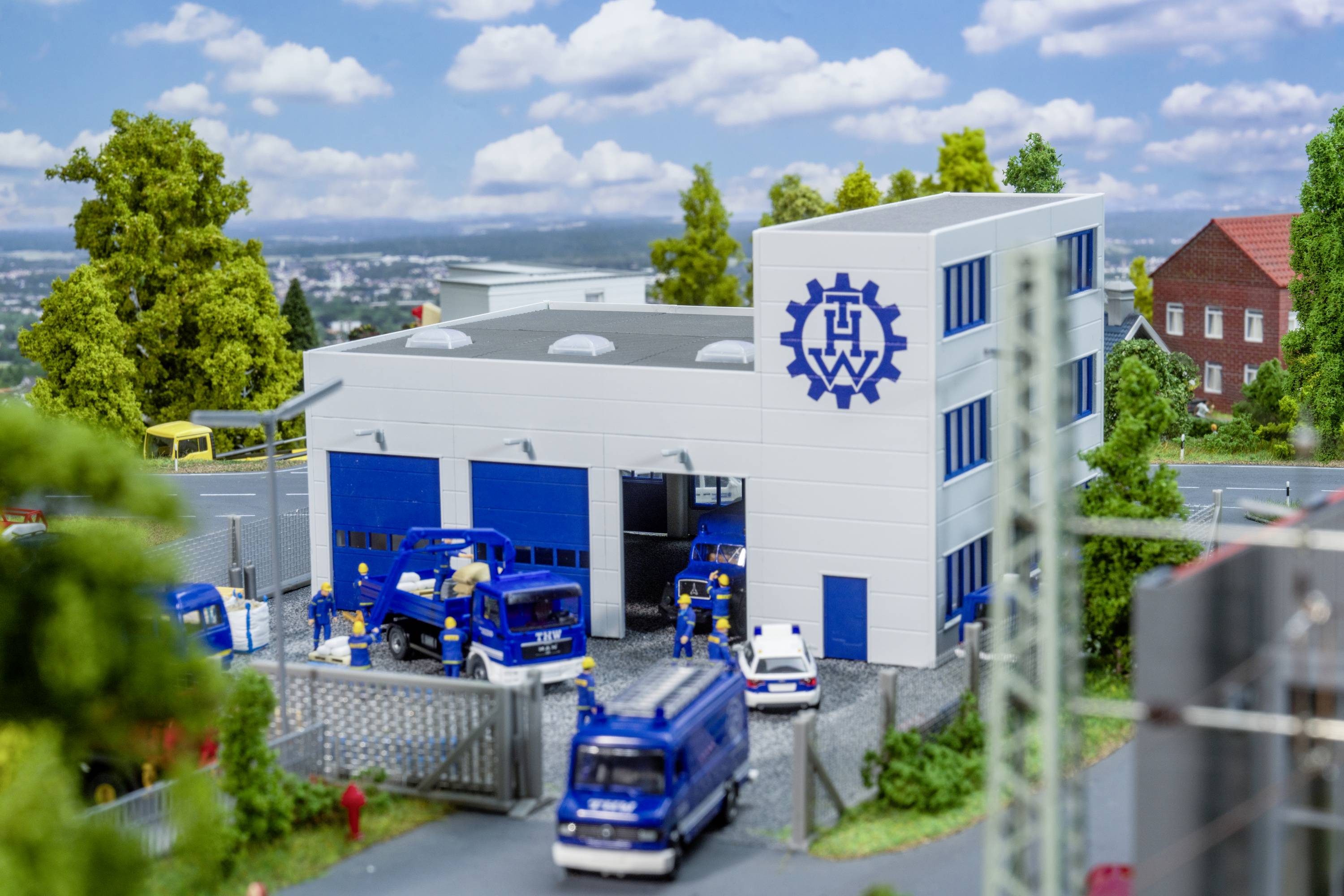 Faller 130790 H0 THW-Gebäude