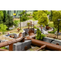 Faller 180328 H0 Großes Rohrleitungs-Set Faller 180328 H0 Großes Rohrleitungs-Set