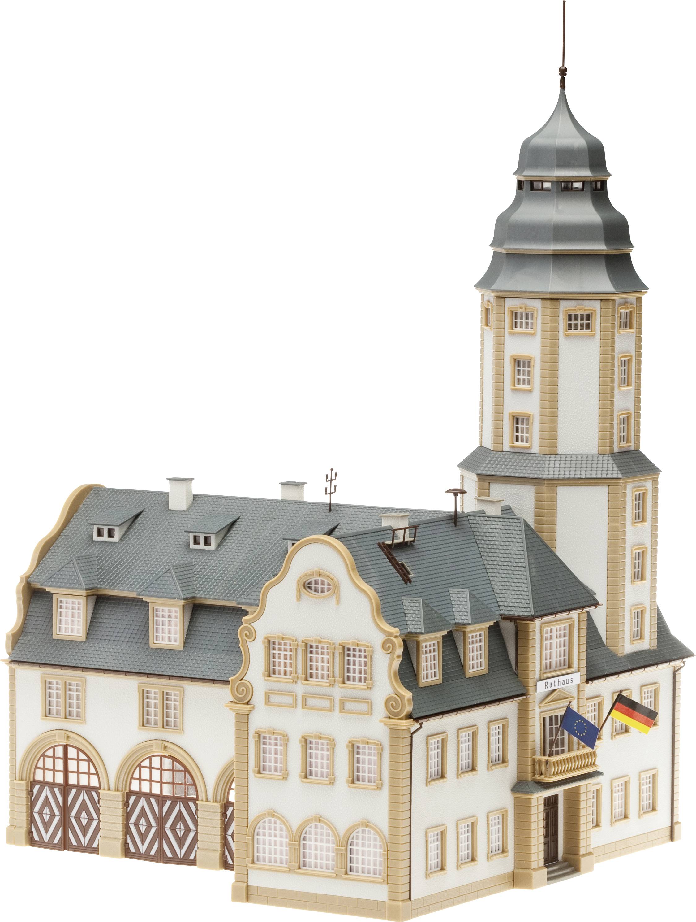 Faller 191835 H0 Rathaus mit Feuerwache