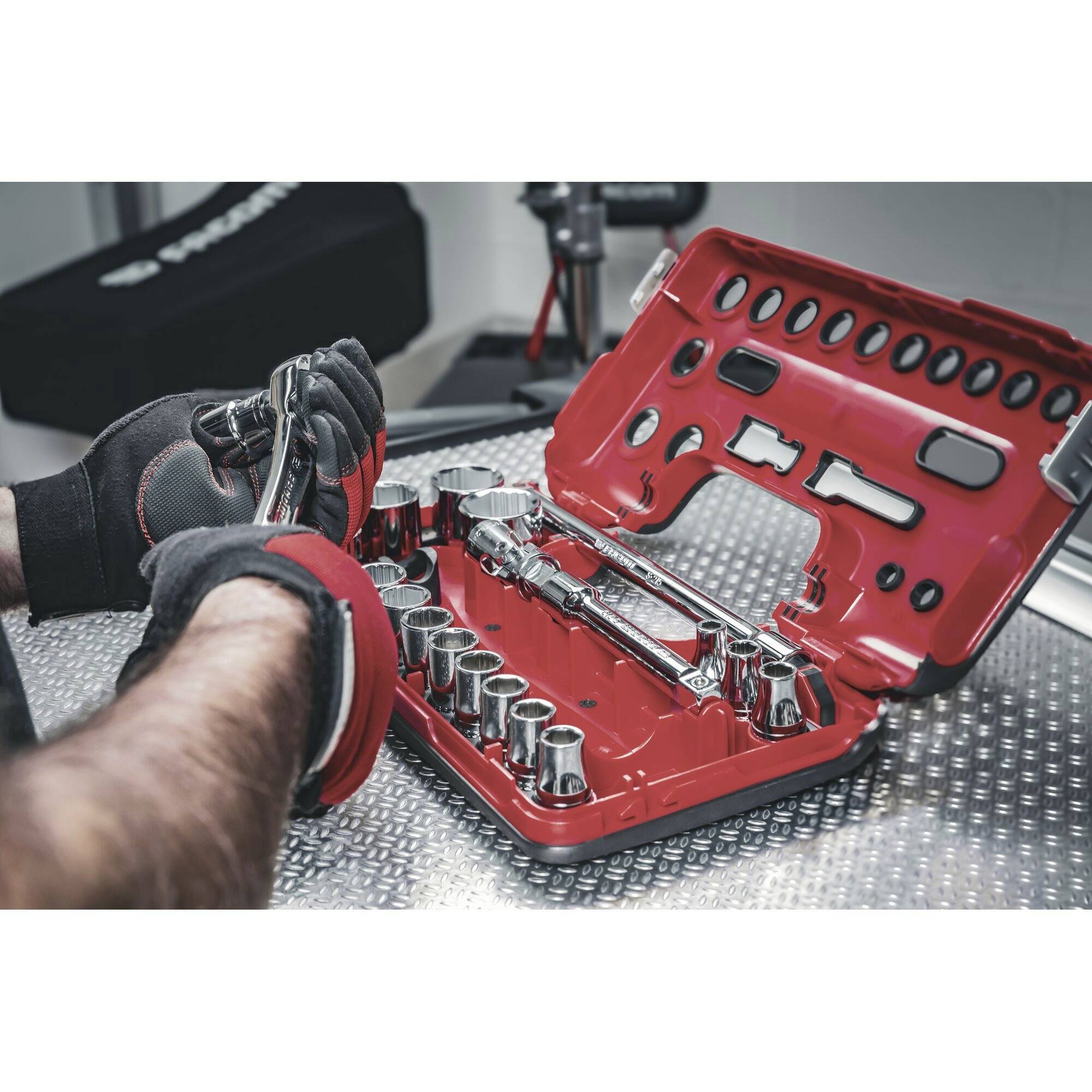 Facom Stecknuss-Set metrisch 1/2" SL.DBOX1GRPPB