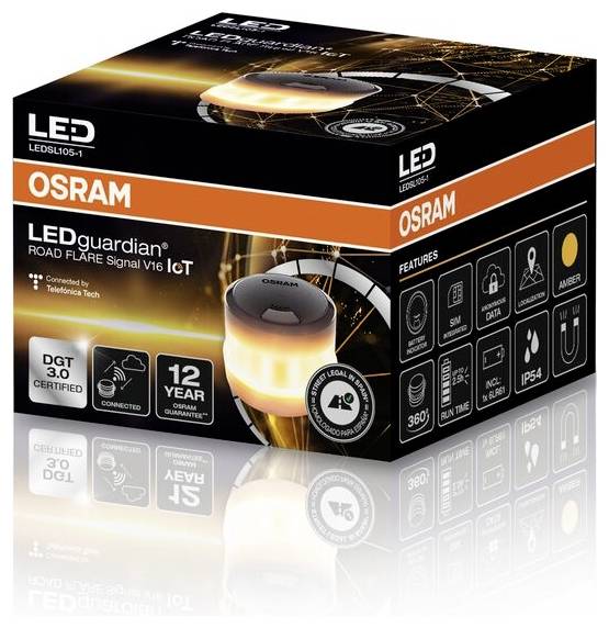 Osram Automotive LEDSL105 Warnblinkleuchte (L x B x H) 84 x 84 x 60mm 1St.