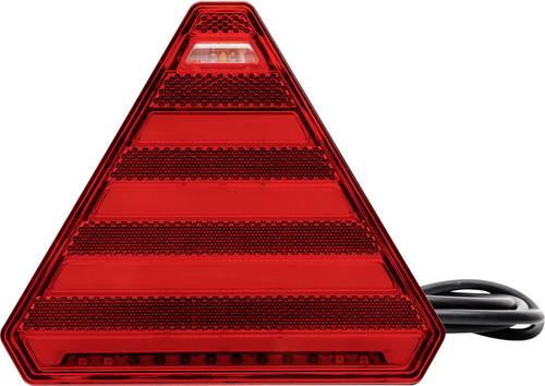 WAS Anhänger-Rückleuchte Multipoint Blinker, Bremslicht, Rückleuchte, Rückfahrscheinwerfer, Reflektor rechts 12 V/DC, 24