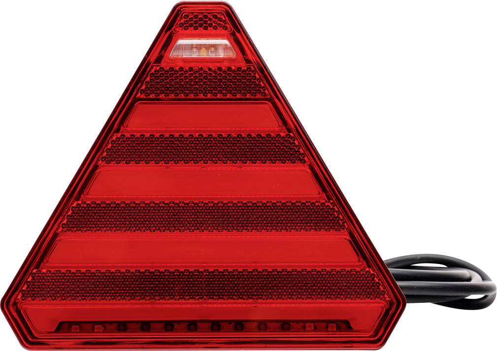 WAS Anhänger-Rückleuchte Multipoint Blinker, Bremslicht, Rückleuchte, Nebelschlussleuchte, Reflektor links 12 V/DC, 24 V/DC