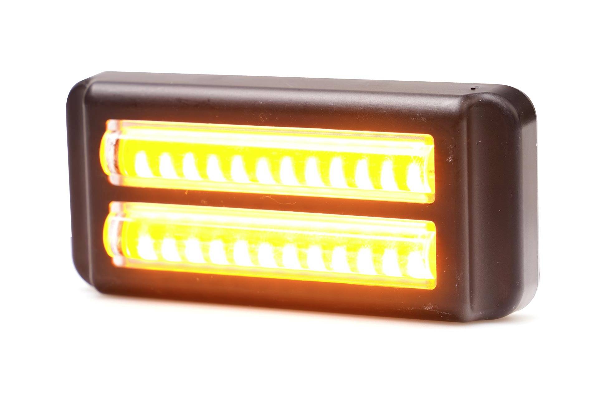 WAS Frontblitzer / Straßenräumer 2469 12 V/DC, 24 V/DC über Bordnetz Aufbau Orange