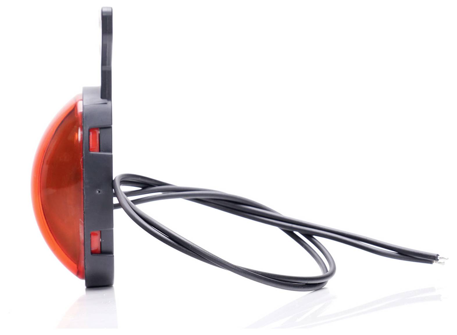 WAS Umriss-Markierungsleuchte Offene Kabelenden Markierungsleuchte, Positionslicht rechts 12 V/DC, 24 V/DC Inkl. Halter