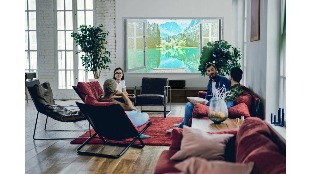 Epson Beamer EH-LS800B 3LCD 4000 ANSI-Lumen 5120 x 3200 4K+ UHD Kurzdistanz, Integrierter Lautsprecher, Zoom-Funktion