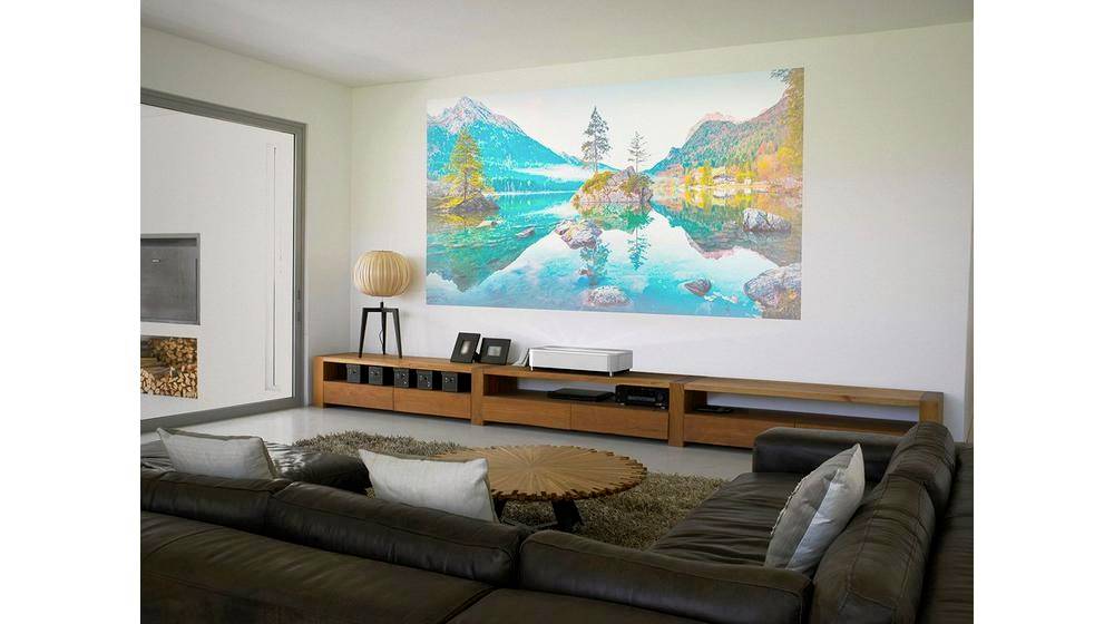 Epson Beamer EH-LS800W 3LCD 4000 ANSI-Lumen Kurzdistanz, Integrierter Lautsprecher, Zoom-Funktion