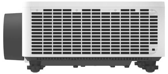 NEC Beamer P601Q DLP 6000 ANSI-Lumen 3840 x 2160 UHD 4K Integrierter Lautsprecher