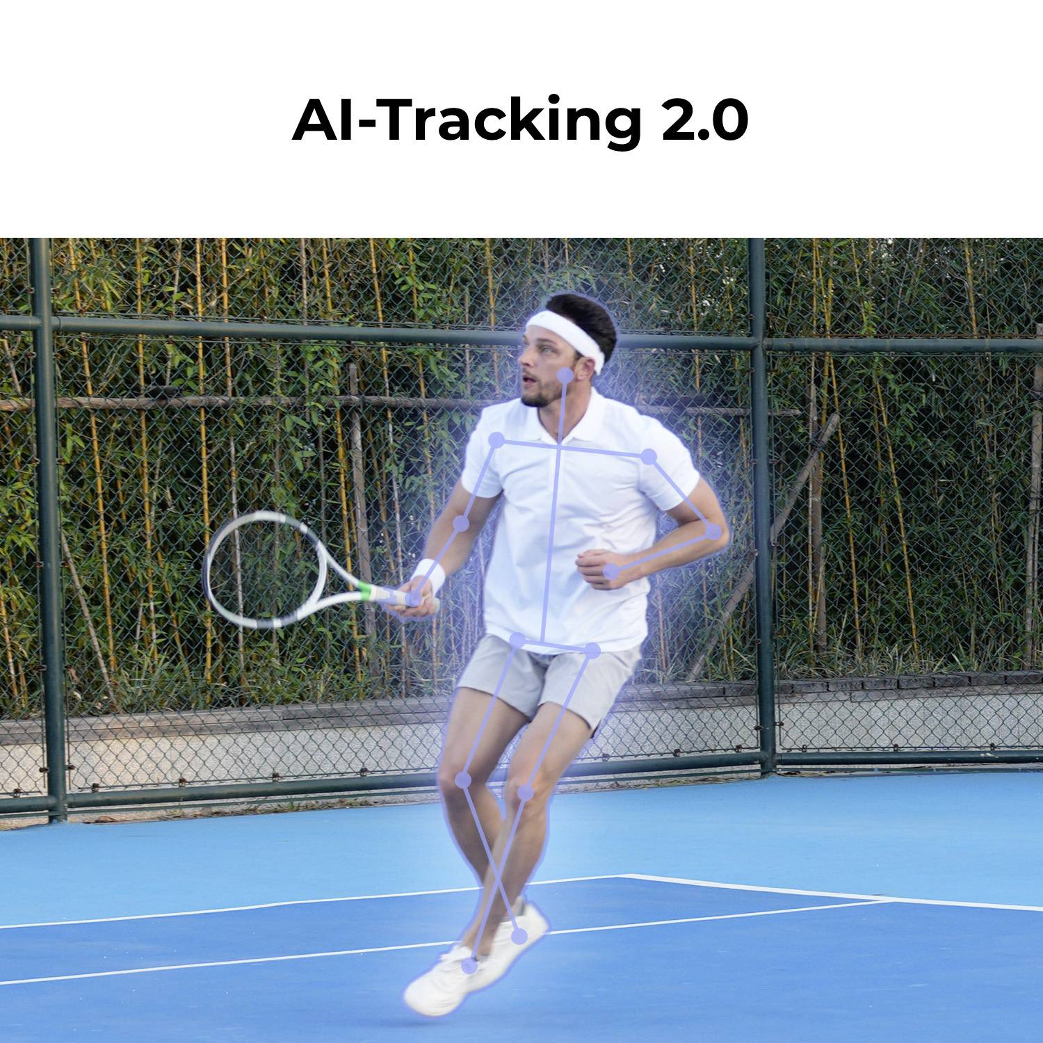 Obsbot Tail 2 4K Videokonferenzlösung 3840 x 2160 Pixel Gestensteuerung, Standfuß, Schnelles Auto-Tracking per AI