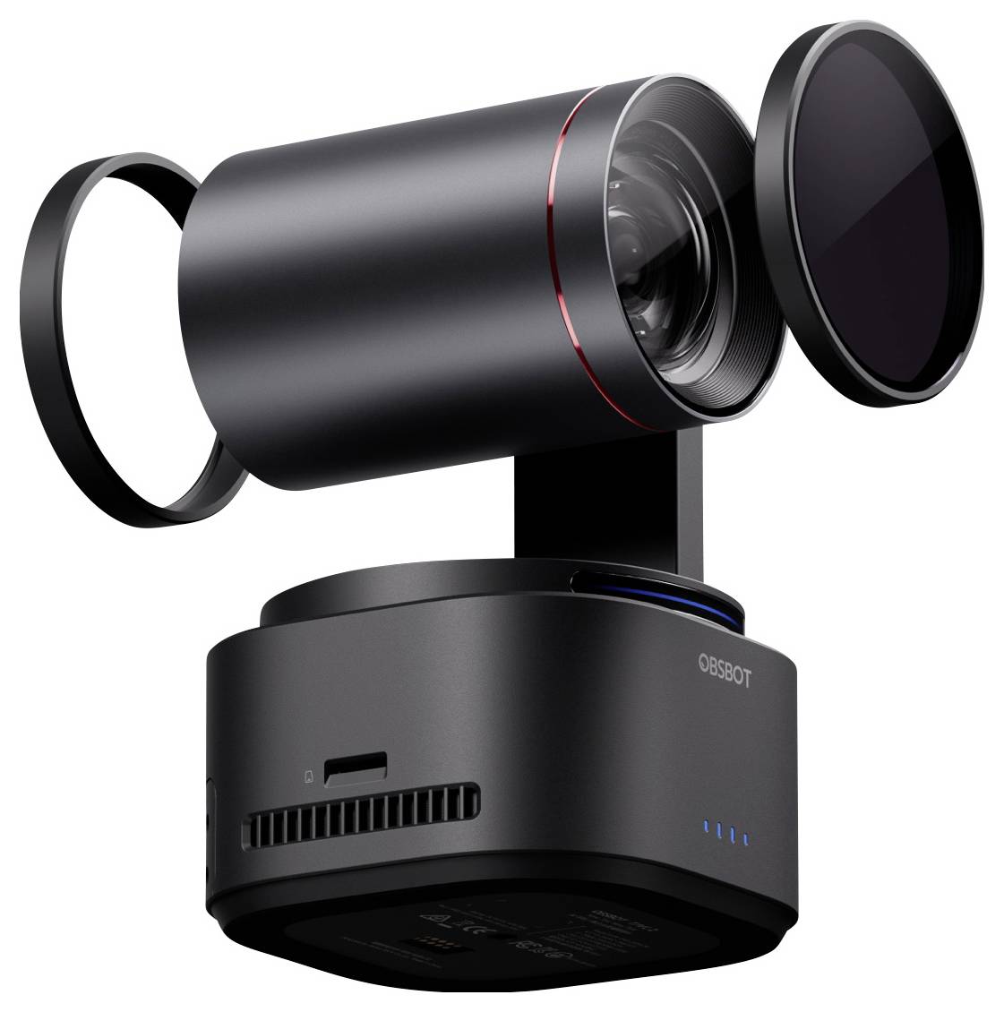Obsbot Tail 2 4K Videokonferenzlösung 3840 x 2160 Pixel Gestensteuerung, Standfuß, Schnelles Auto-T