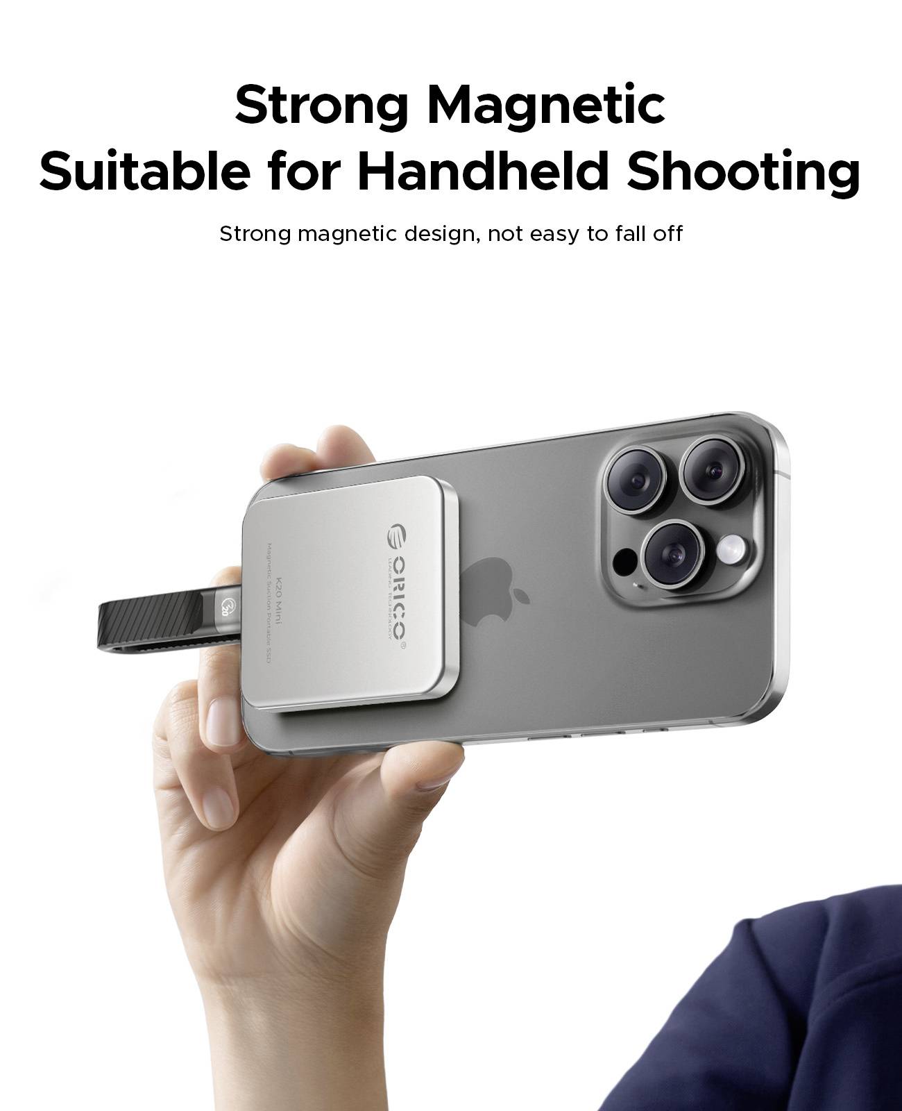 ORICO K20 mini M.2 SSD-Gehäuse USB-C® (USB 3.2 Gen 2x2) 20 GBit/s M.2 PCIe 2230 K20Mini