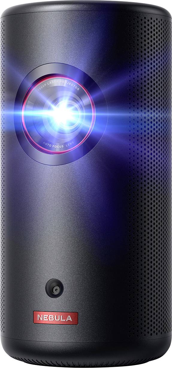 Eufy Beamer D2426212 DLP 300lm 1920 x 1080 Full HD Autofokus, Integrierter Lautsprecher