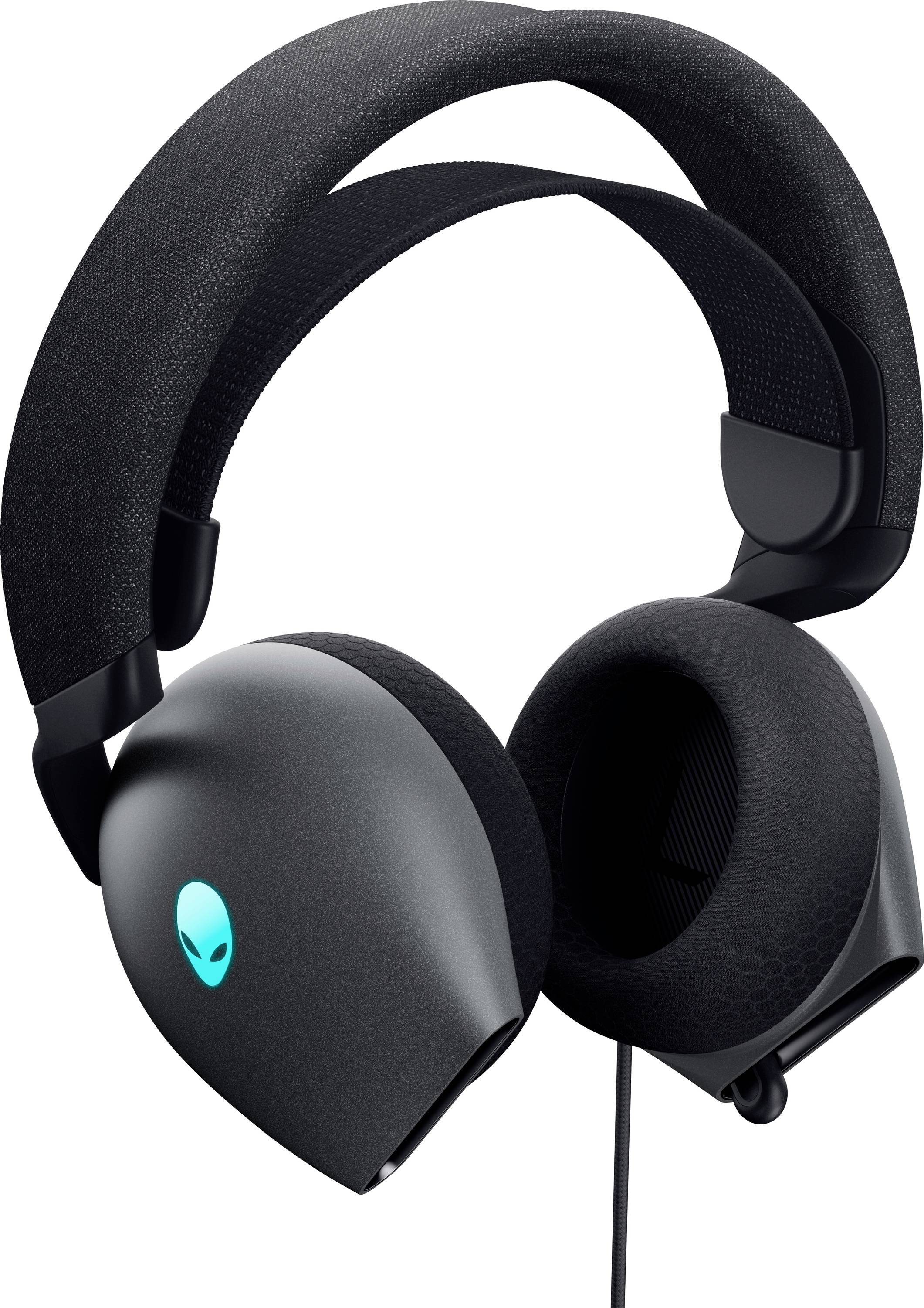 Dell AW520H-G-DEAM Over Ear Kopfhörer kabelgebunden Stereo Grau High-Resolution Audio Gaming