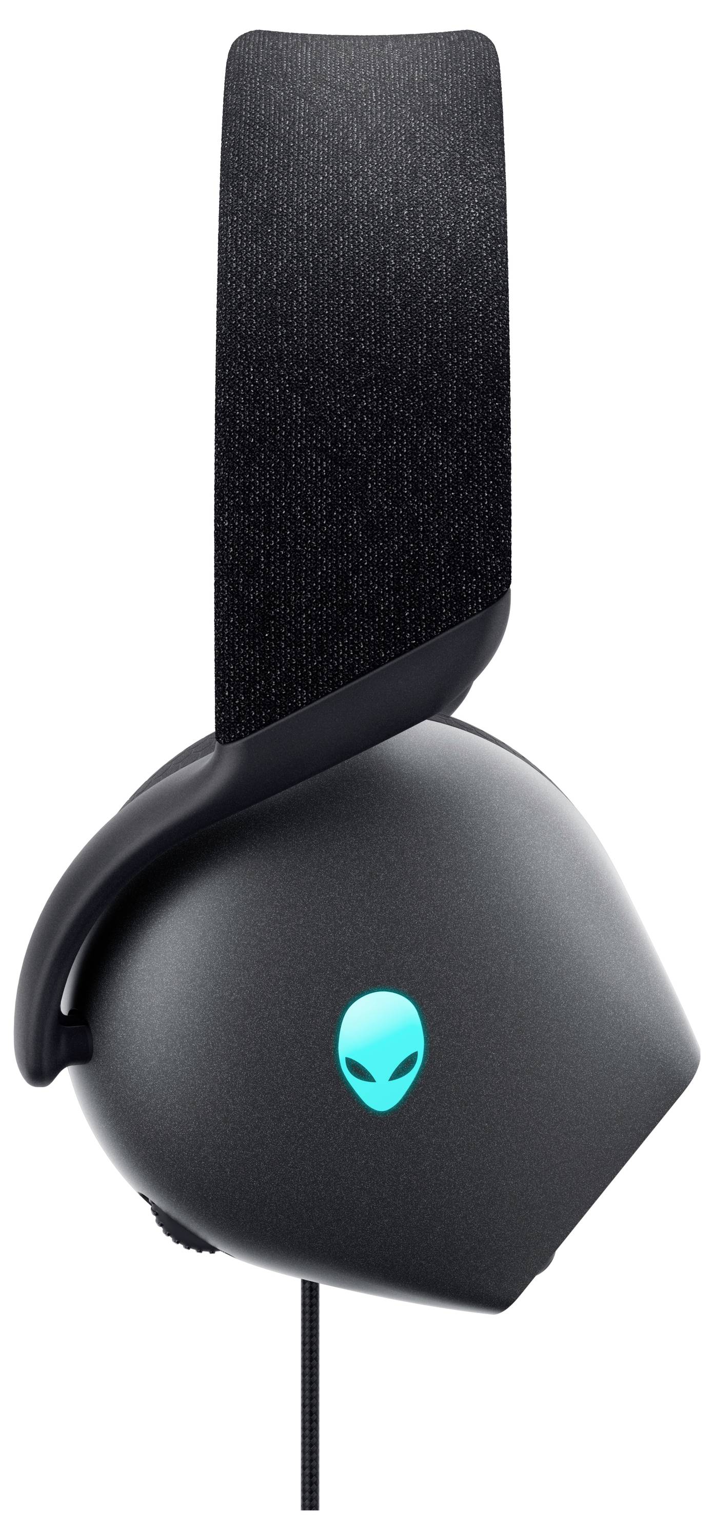 Dell AW520H-G-DEAM Over Ear Kopfhörer kabelgebunden Stereo Grau High-Resolution Audio Gaming