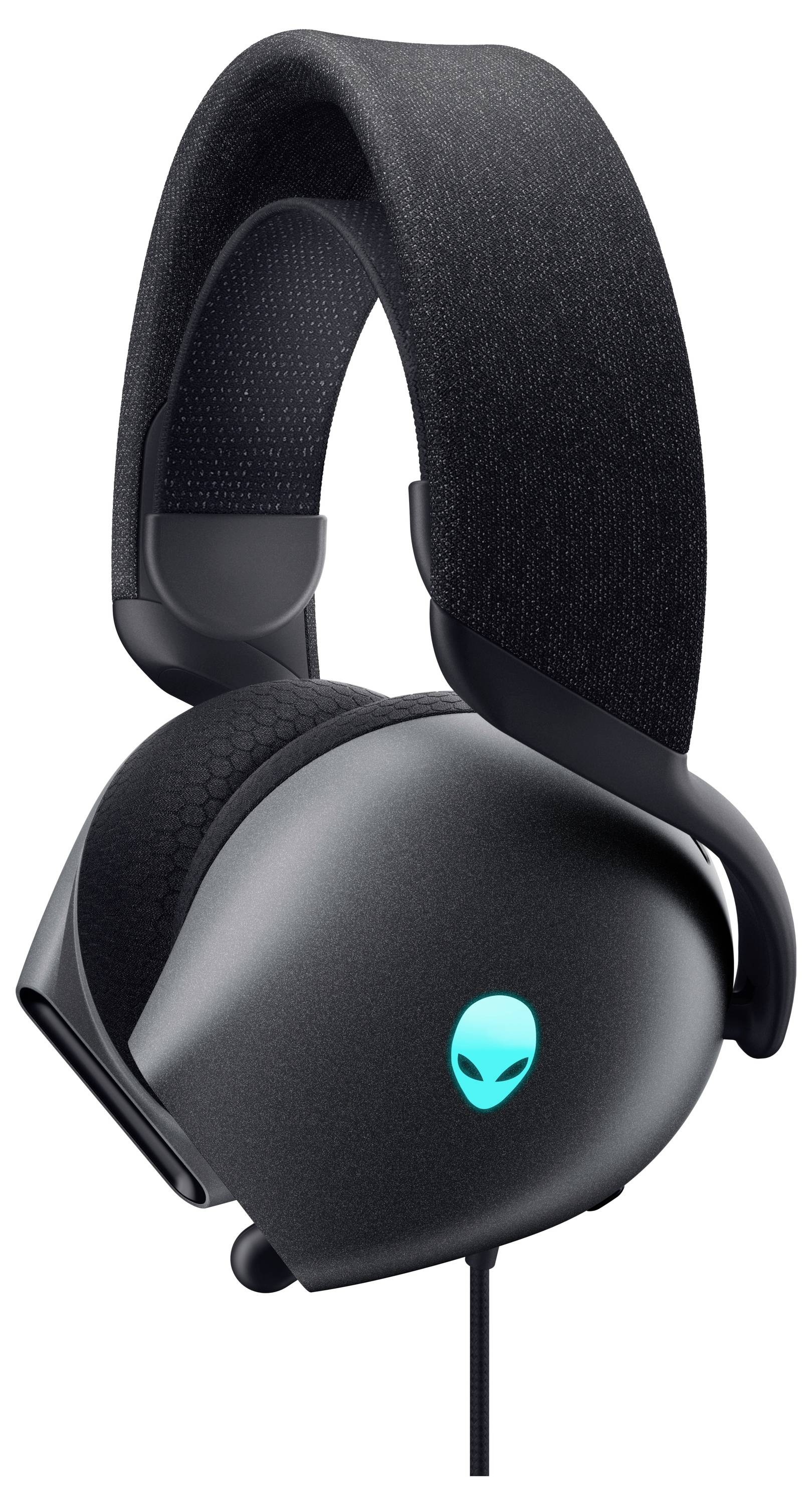 Dell AW520H-G-DEAM Over Ear Kopfhörer kabelgebunden Stereo Grau High-Resolution Audio Gaming