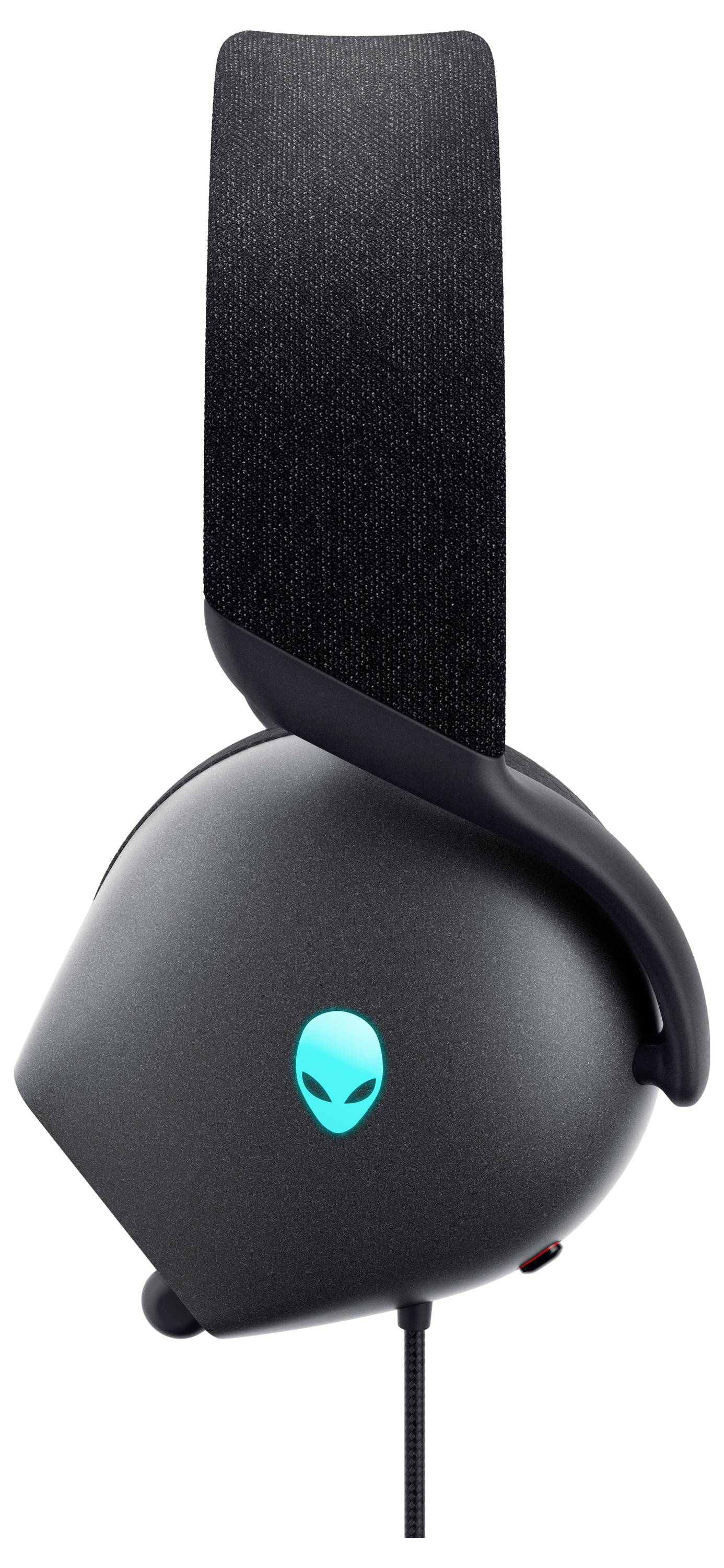 Dell AW520H-G-DEAM Over Ear Kopfhörer kabelgebunden Stereo Grau High-Resolution Audio Gaming