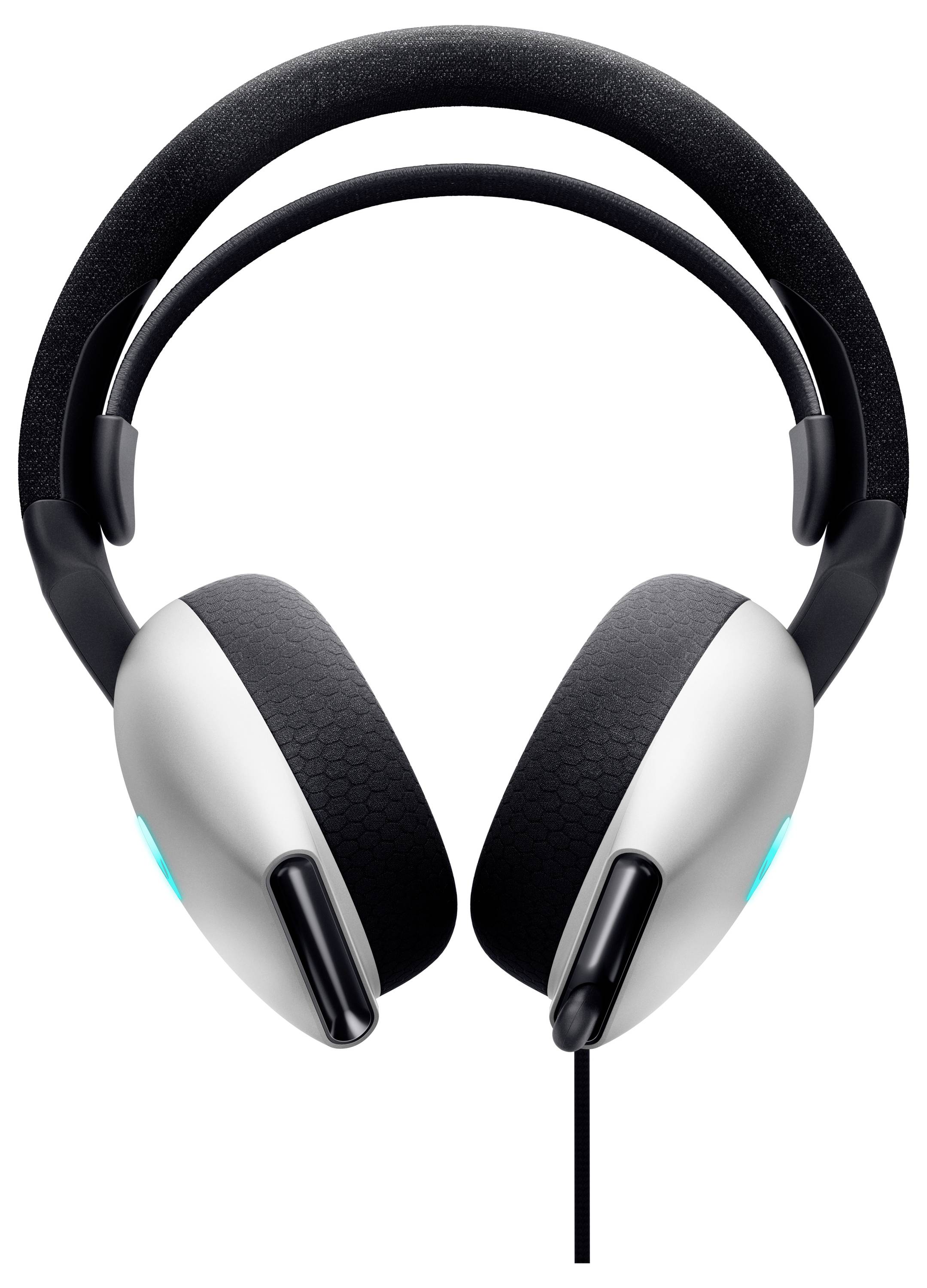 Dell AW520H-W-DEAM Over Ear Kopfhörer kabelgebunden Stereo Weiß High-Resolution Audio Gaming